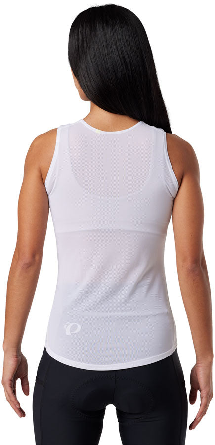 Load image into Gallery viewer, Pearl Izumi Women's Transfer Mesh Sleeveless Baselayer - Small, White
