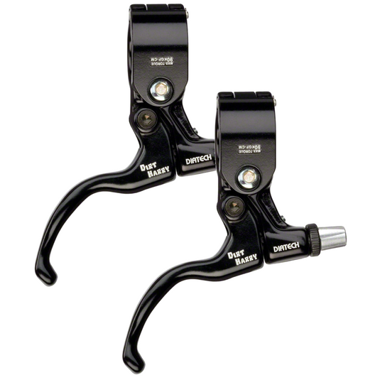 Diatech Dirty Harry Tech99D Brake Levers - Right, Black | Forged Aluminum, Adjustable Reach, Knuckle Clearance for MTB & Downhill Bikes