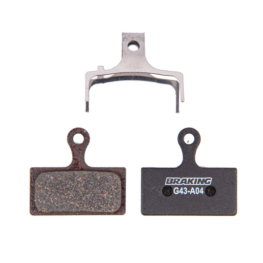 Shimano G-Type 2-Piston Organic Brake Pads Bundle High-Performance Replacement for Inca & SRAM Compatibility