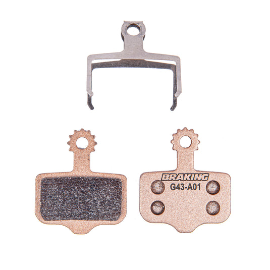 Braking Italy Sintered Disc Brake Pads Bundle for SRAM Level-T TL & SRAM Road/XX/X0 Avid Elixir