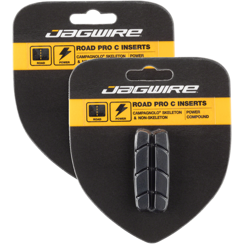 Load image into Gallery viewer, Jagwire-Road-Pro-C-Inserts-for-Campagnolo-Brake-Pad-Insert-Road-Bike-BR0028PO2-Bicycle-Brake-Pads
