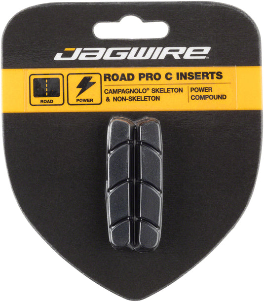 Pack of 2 Pair Jagwire Road Pro C Brake Pad Inserts Campagnolo Friction Fit