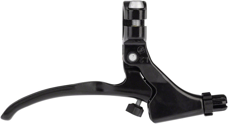 Load image into Gallery viewer, Promax FS-349 Brake Lever - Left Long Pull Tool-free Reach Adjust Aluminum Black
