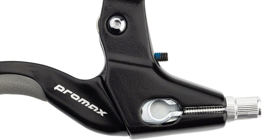 Promax BL-47 Dual Cable Brake Lever - Left, Long Pull, Aluminum, Black
