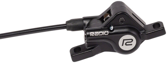 Radio Raceline Disc Brake Kit - Hydraulic, 140mm Rotor, Right Hand Lever, Black