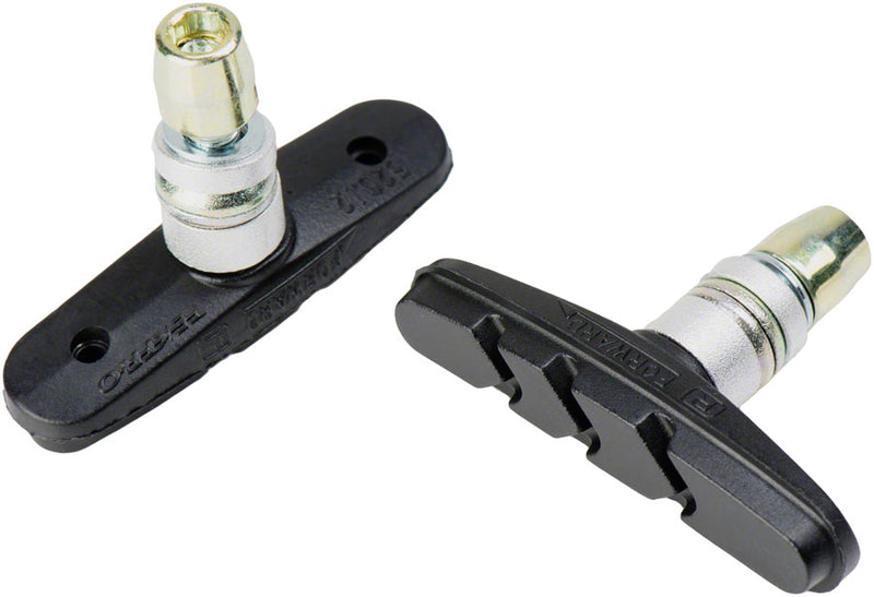 Load image into Gallery viewer, Tektro 836.12 Linear Pull MTB Brake Pads 63mm Threaded Posts, High-Performance Aluminum Rim Compatibility
