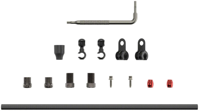 Load image into Gallery viewer, SRAM Disc Brake Hose Kit - Double Compression Hydraulic Lines, 2000mm for Road &amp; MTB Brakes
