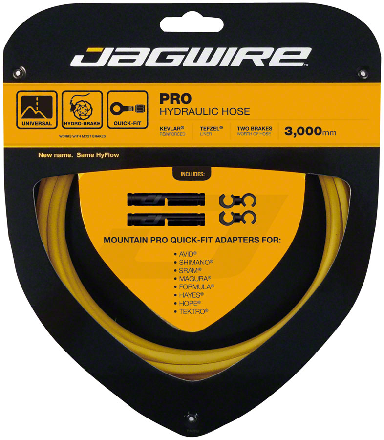 Load image into Gallery viewer, Jagwire Hydraulic Disc Brake Hose &amp; Quick-Fit Adapter Bundle for SRAM &amp; Avid MTB Mountain Bike

