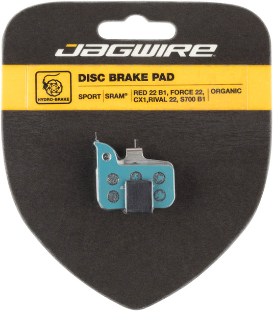Pack of 2 Jagwire Sport Organic Disc Brake Pads SRAM Red