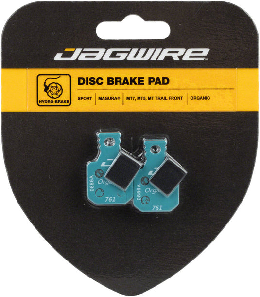Jagwire Sport Organic Disc Brake Pads for Magura MT7, MT5, MT Trail Front