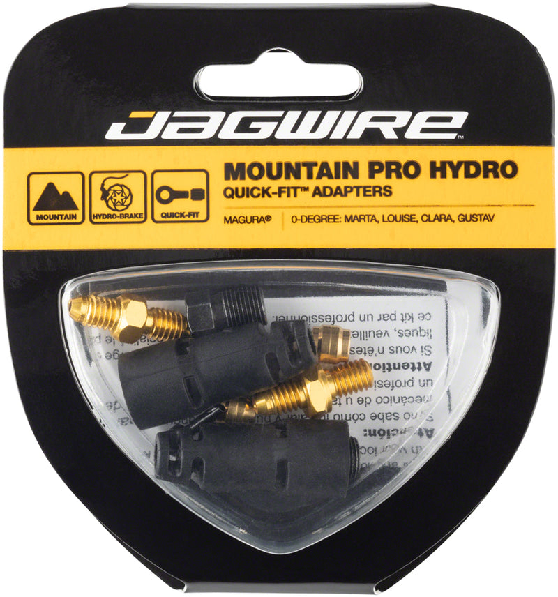 Load image into Gallery viewer, Pack of 2 Jagwire Pro Disc Brake Hydraulic Hose Quick-Fit Adaptor
