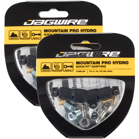 Jagwire-Formula-Pro-Quick-Fit-Adapters-Disc-Brake-Hose-Kit-Mountain-Bike-BR0453PO2-Disc-Brake-Hose-Kit-For-Bicycle