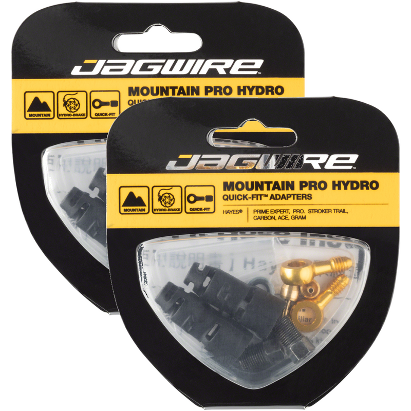Load image into Gallery viewer, Jagwire-Hayes-Pro-Quick-Fit-Adapters-Disc-Brake-Hose-Kit-Mountain-Bike-BR0455PO2-Disc-Brake-Hose-Kit-For-Bicycle
