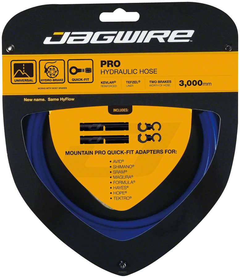 Load image into Gallery viewer, Pack of 2 Jagwire Pro Hydraulic Disc Brake Hose Kit 3000mm, Blue
