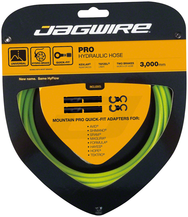 Load image into Gallery viewer, Jagwire Pro Hydraulic Disc Brake Hose Kit &amp; Quick-Fit Adaptor Bundle for Shimano XTR, XT, SLX, ZEE
