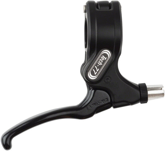 Diatech Tech-77 BMX Right Brake Levers Cold Forged Aluminum, Hinged Clamp, Two-Finger Design