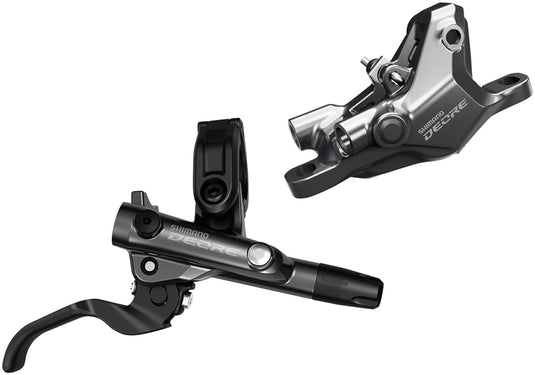Shimano Deore M6100 Hydraulic Disc Brake Front & Rear Set 2-Piston, Post Mount, Mineral Oil, MTB Performance