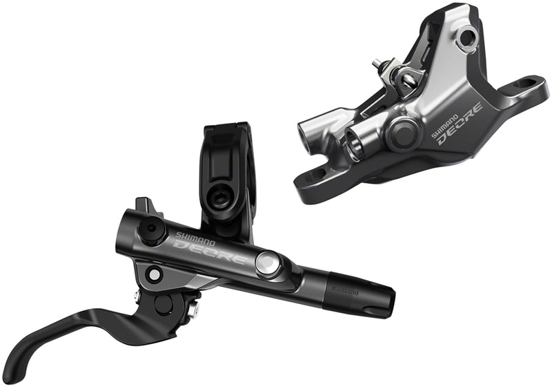 Load image into Gallery viewer, Shimano Deore M6100 Hydraulic Disc Brake Front &amp; Rear Set 2-Piston, Post Mount, Mineral Oil, MTB Performance
