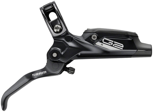 SRAM G2 R Disc Brake and Lever - Rear, Hydraulic, Post Mount, Diffusion Black Anodized, A2