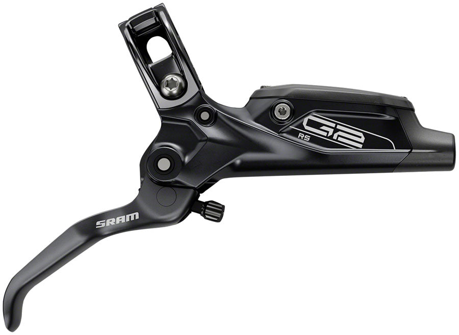 SRAM G2 RS Disc Brake and Lever - Rear, Hydraulic, Post Mount, Diffusion Black Anodized, A2