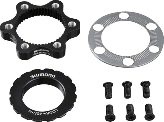 Pack of 2 Shimano RTAD05 Disc Rotor Adaptor Center-Lock Hollowtech II