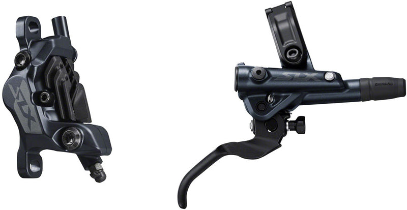 Load image into Gallery viewer, Shimano SLX M7100 Hydraulic Disc Brake Bundle 4-Piston Front &amp; Rear Brakes with Servo Wave, Mineral Oil, and Adjustable Reach
