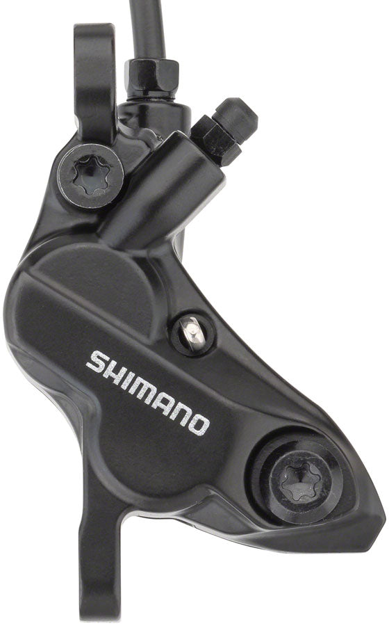 Load image into Gallery viewer, Shimano Deore BL-MT501/BR-MT520 Disc Brake and Lever - Rear, Hydraulic, Post Mount, Black
