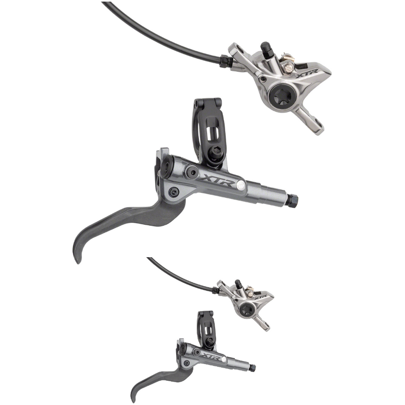 Load image into Gallery viewer, Shimano-Disc-Brake-&amp;-Lever-Mountain-Bike-BR0776-BR0777-MTB-Flat-Bar-Disc-Brakes

