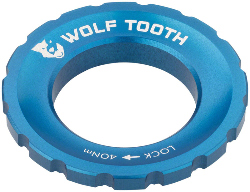 Load image into Gallery viewer, Pack of 2 Wolf Tooth CenterLock Lockring - Blue
