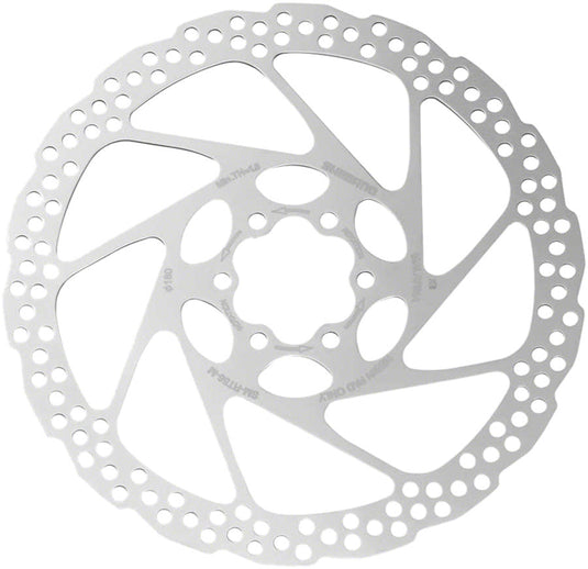 Shimano Deore SM-RT56-MP 180mm 6-Bolt Resin Disc Brake Rotors - Smooth Stopping Power, Durable Alloy Engineering