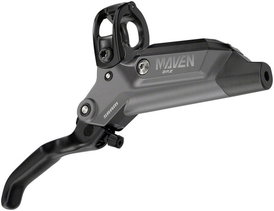 SRAM Maven Bronze Disc Brake and Lever - Rear, Post Mount, 4-Piston, Aluminum Lever, SS Hardware, Blast Dark Polar, A1