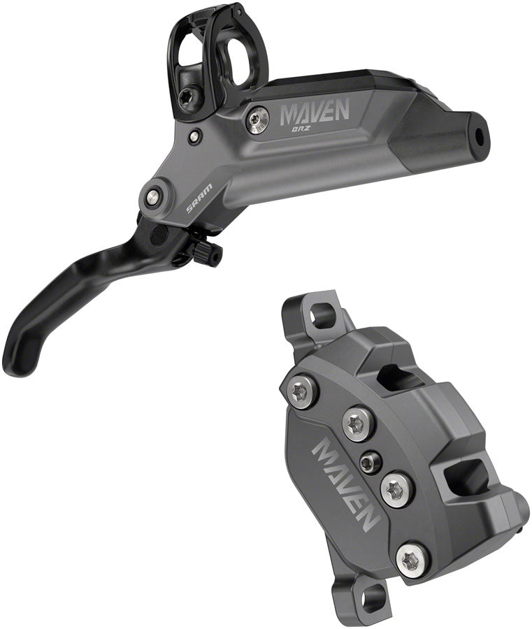 Load image into Gallery viewer, SRAM Maven Bronze 4-Piston Hydraulic Disc Brake Set Front &amp; Rear Post Mount with Stealth Lever, Aluminum Components, Maxima Mineral Oil
