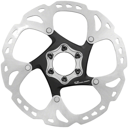 Shimano Deore XT SM-RT86 180mm 6-Bolt Disc Brake Rotors - ICE Technology, Mud Shedding, Lightweight, High-Performance Bike Components (Pack of 2)