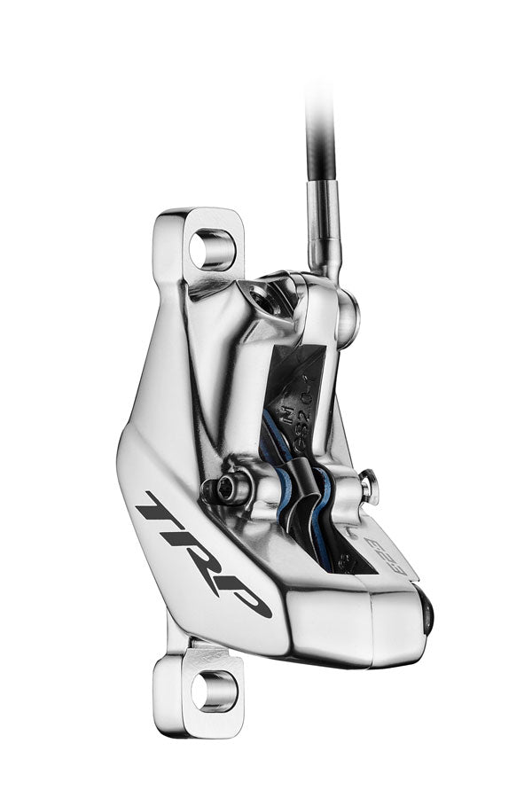 Load image into Gallery viewer, TRP EVO PRO HD-M9040 40 / 20 Anniversary Edition Disc Brake and Lever Set - Silver Limited Edition, Front/Rear Set
