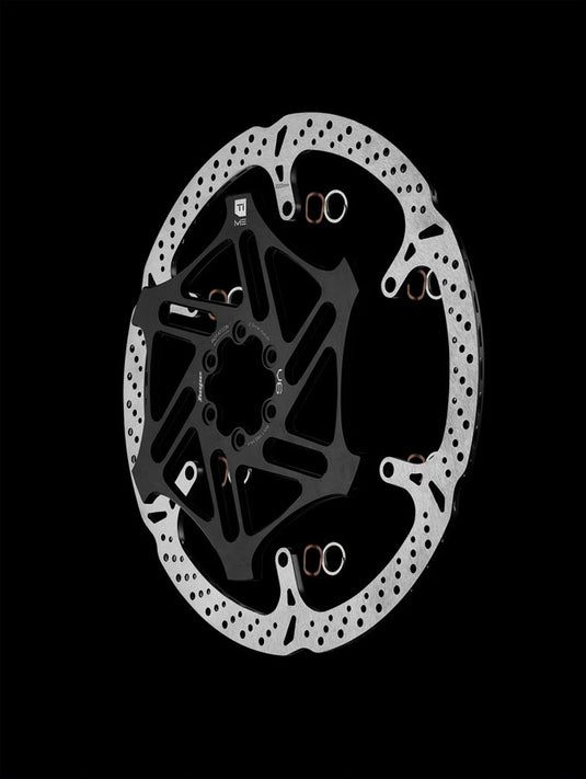 Hope EVO V6Ti Ltd Mono Edition Complete Disc Brake Boxset - Levers, 6-Piston Calipers, Vented Rotors, Hoses, Pads,