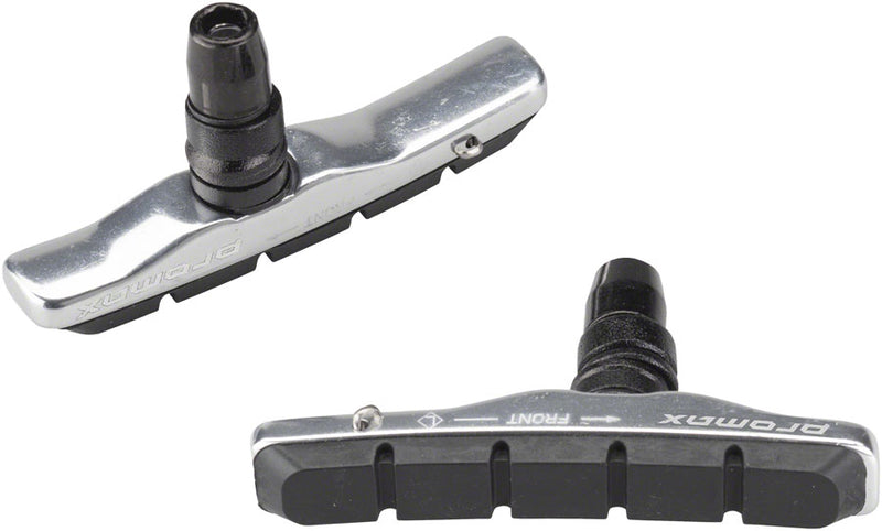 Load image into Gallery viewer, Promax B-1 Cartridge Brake Pads - 70mm Silver, Linear Pull Replacement Pads &amp; Hardware Bundle
