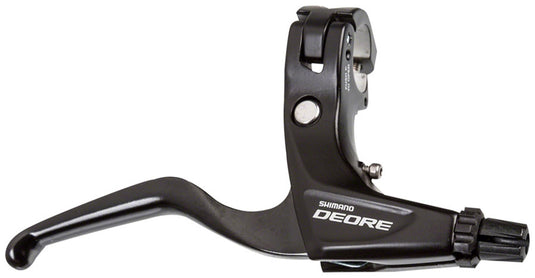 Shimano Deore BL-T610 Long Pull V-Brake Levers Pair I-Spec B Compatible, Black, Adjustable Reach