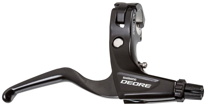 Load image into Gallery viewer, Shimano Deore Long Pull V-Brake &amp; Right Lever Combo Black, I-Spec B, High-Performance Bicycle Brake Set
