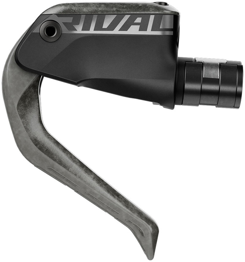 Load image into Gallery viewer, SRAM Rival Aero Disc Brake and Lever - Front, Flat Mount, 20mm Offset, 1100mm Hose, Carbon Lever Blade, Black, E1
