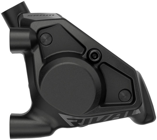 SRAM Rival Aero Disc Brake and Lever - Front, Flat Mount, 20mm Offset, 1100mm Hose, Carbon Lever Blade, Black, E1