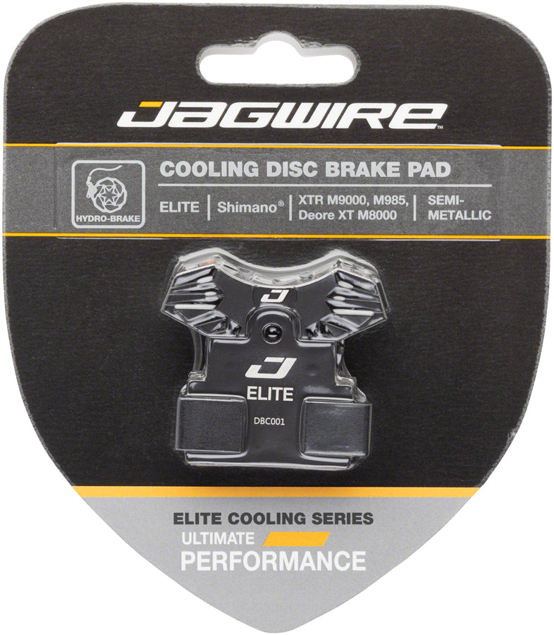 Load image into Gallery viewer, Pack of 2 Pairs of Jagwire Elite Cooling Disc Brake Pads for Shimano
