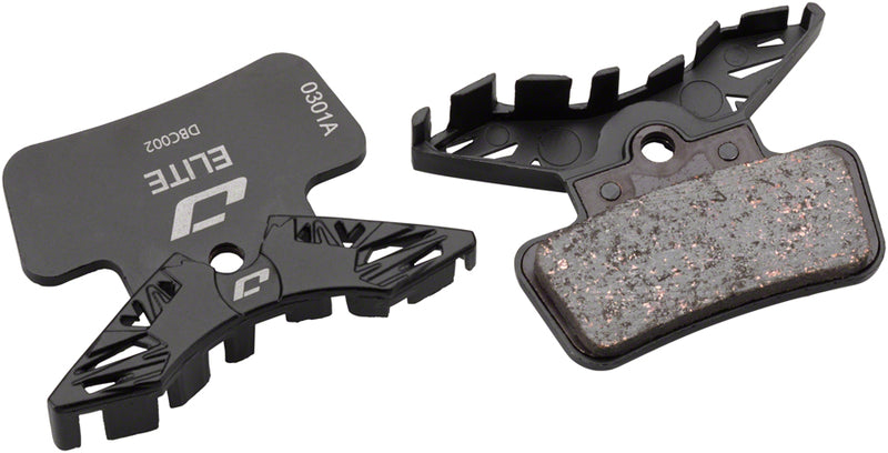 Load image into Gallery viewer, Pack of 2 Pairs of Jagwire Elite Cooling Disc Brake Pads, Semi-Metallic, Sram
