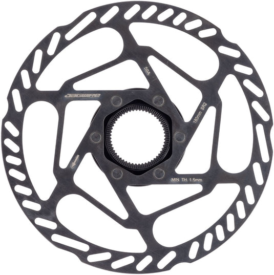 Jagwire Sport SR2 Disc Brake Rotor - 180mm, Center Lock, Includes Lockring, 1.8mm Thickness