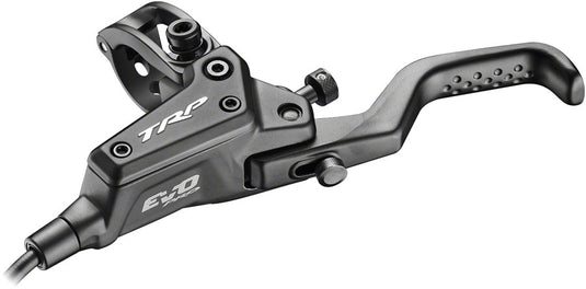 TRP EVO Pro HD-M9040 Disc Brake and Lever - Left/Front or Rear, 1900mm Hose, Post Mount, 4-Piston, Black