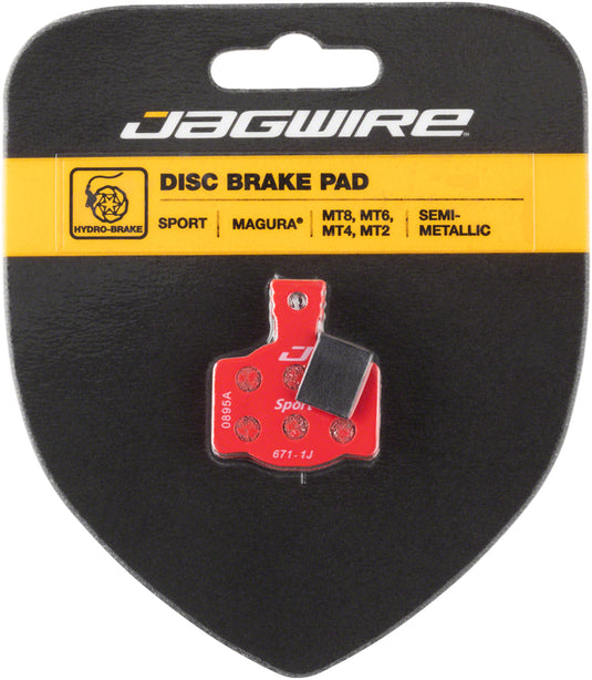 Pack of 2 Jagwire Mountain Sport Semi-Metallic Disc Brake Pads
