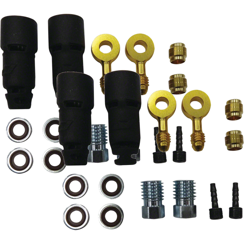 Load image into Gallery viewer, Jagwire-Magura-Pro-Quick-Fit-Adapters-Disc-Brake-Hose-Kit-Mountain-Bike-BR1470PO2-Disc-Brake-Hose-Kit-For-Bicycle
