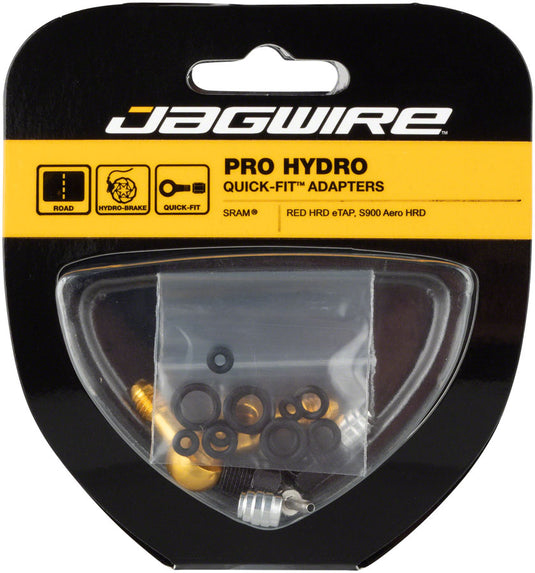 Jagwire Hydraulic Disc Brake Hose & Quick-Fit Adapter Bundle for SRAM & Avid MTB Mountain Bike