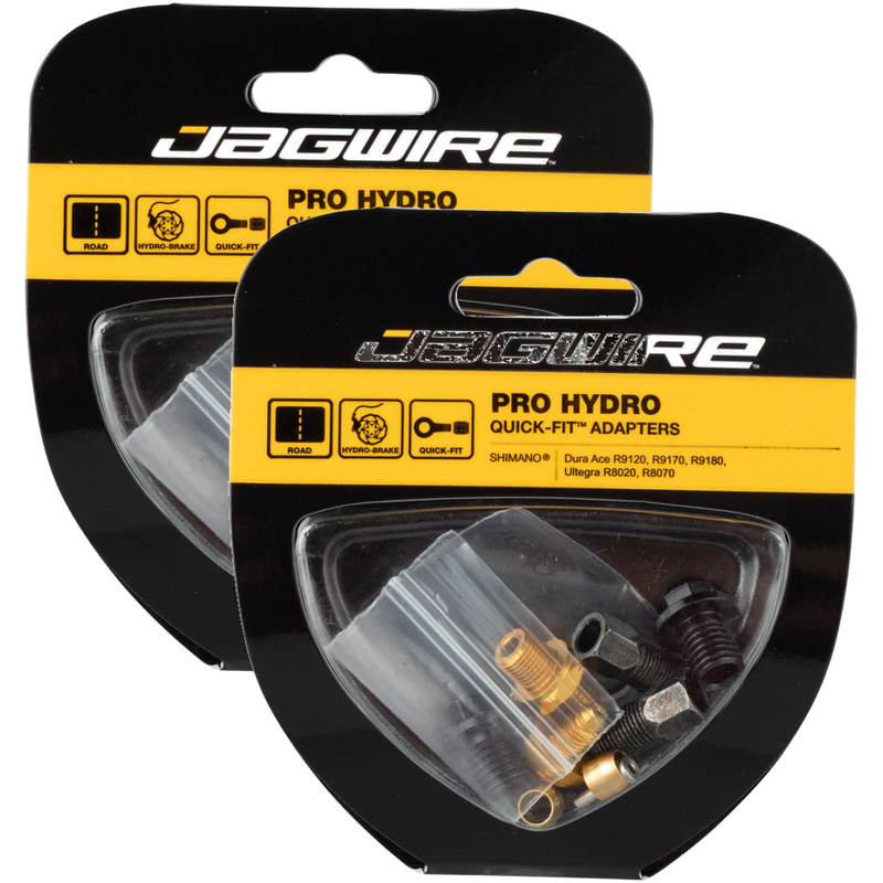 Load image into Gallery viewer, Jagwire-Shimano-Pro-Quick-Fit-Adaptors-Disc-Brake-Hose-Kit-Mountain-Bike-BR1487PO2-Disc-Brake-Hose-Kit-For-Bicycle
