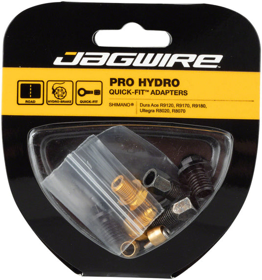 Pack of 2 Jagwire Pro Disc Brake Hydraulic Hose QuickFit Adaptors