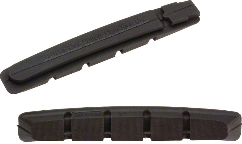 Load image into Gallery viewer, Pack of 2 Pairs of Shimano M70R2 V-Brake Cartridge Pad Inserts
